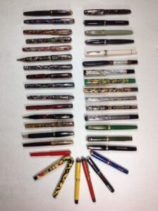 Janet Takahashi's fountain pen collection