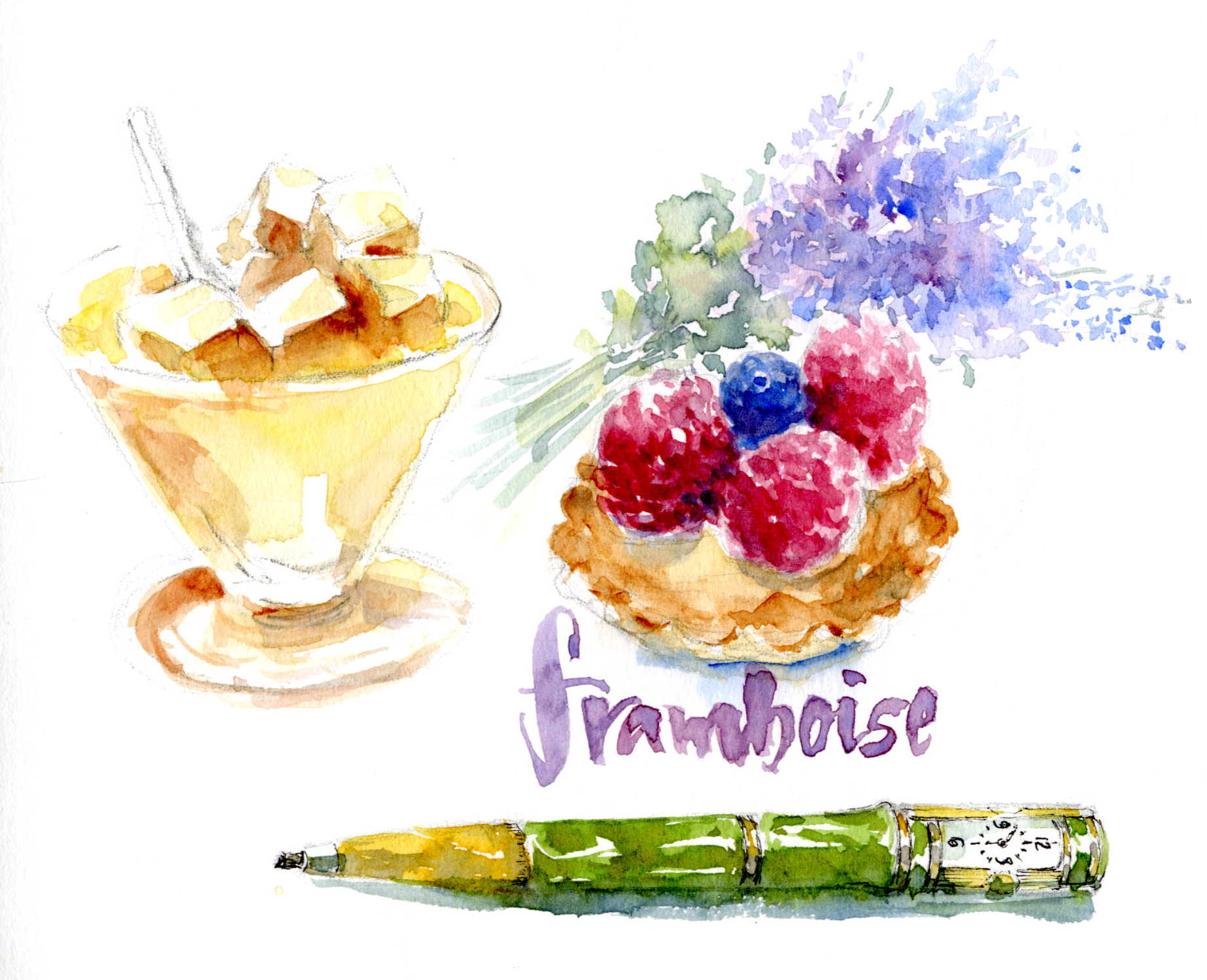 2Eiffel-tower-SF-pen-show300 Food art with Janet Takahashi