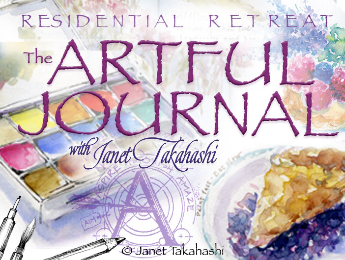 Artful Journal Retreat by Janet Takahashi